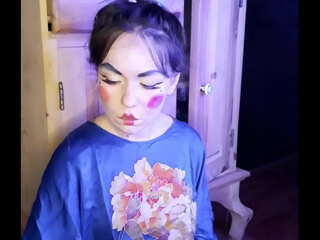 My japanese woman smokes